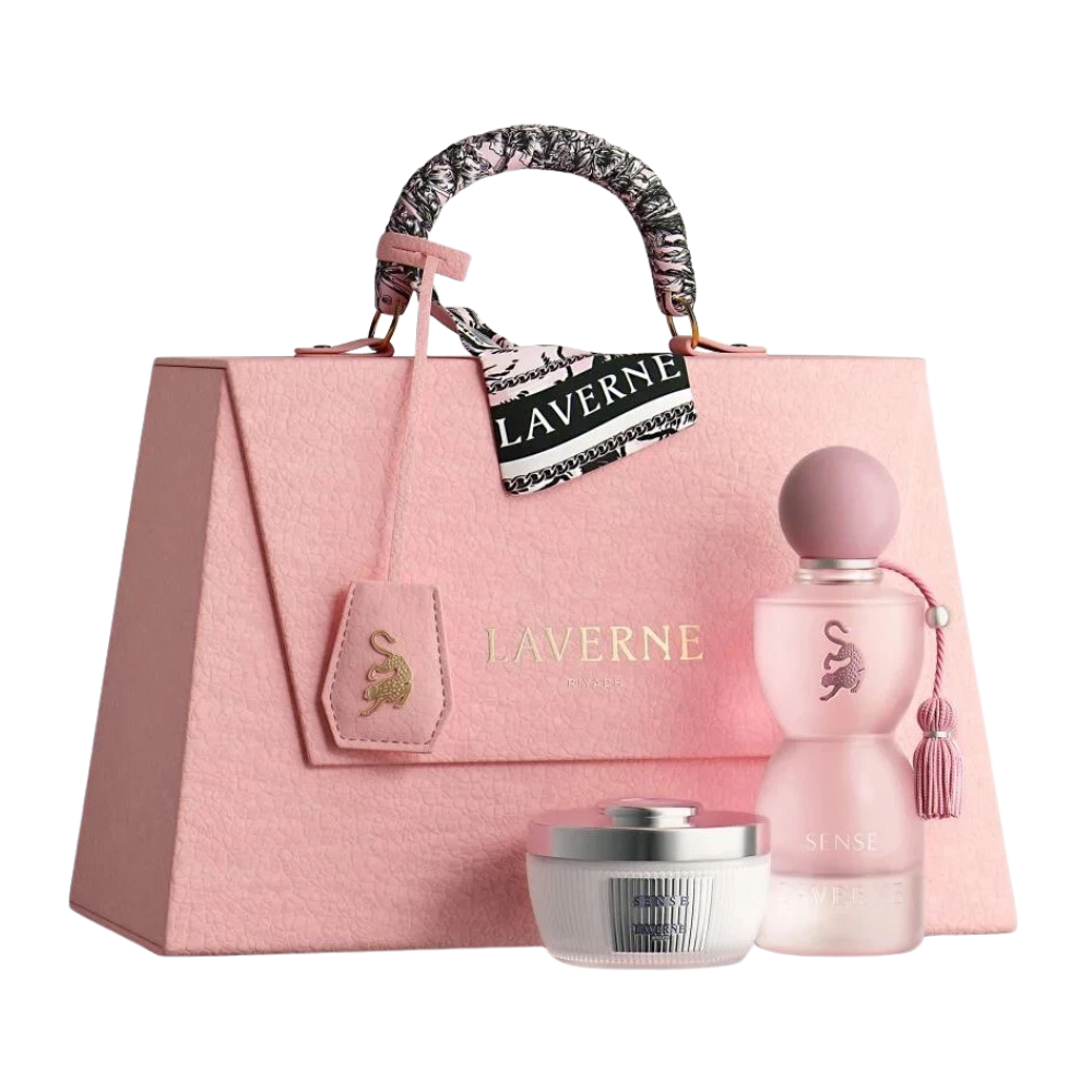 Pack Sense · Laverne · Parfum + Bolso Georgina