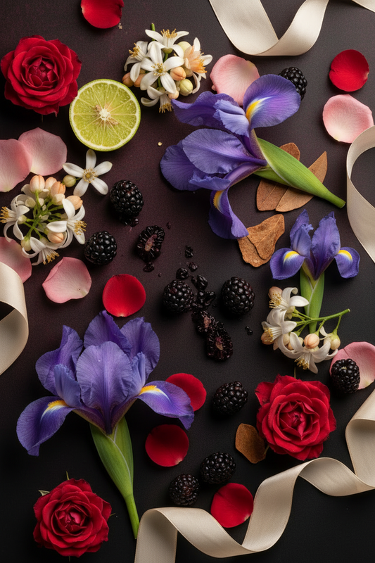 Iris and Berry · Swiss Arabian